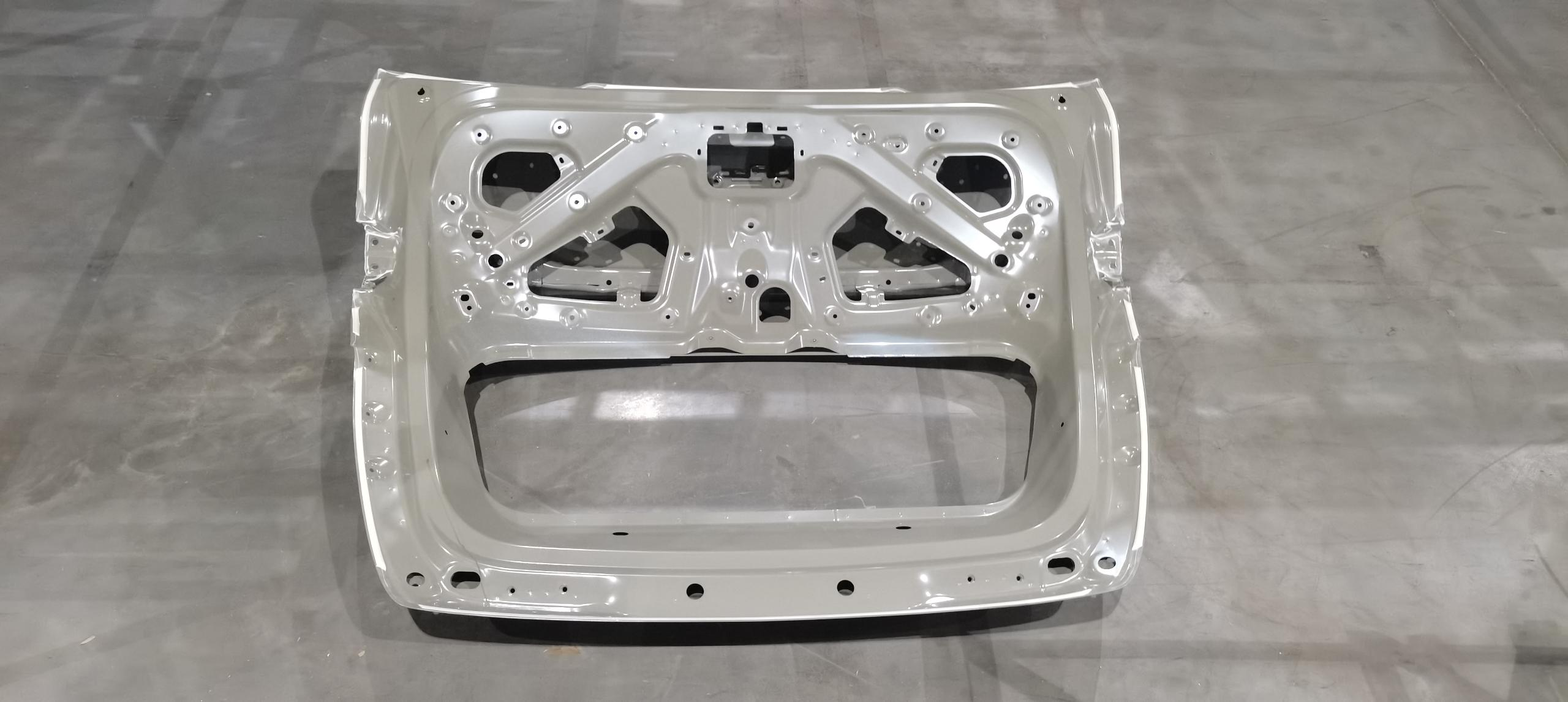 Back door assembly ·